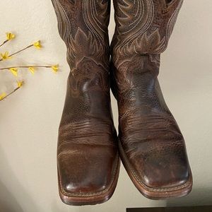 Ariat Boots Square Toe Size 10D